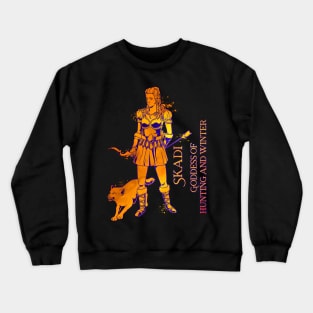 Viking goddess of hunting Skadi Crewneck Sweatshirt